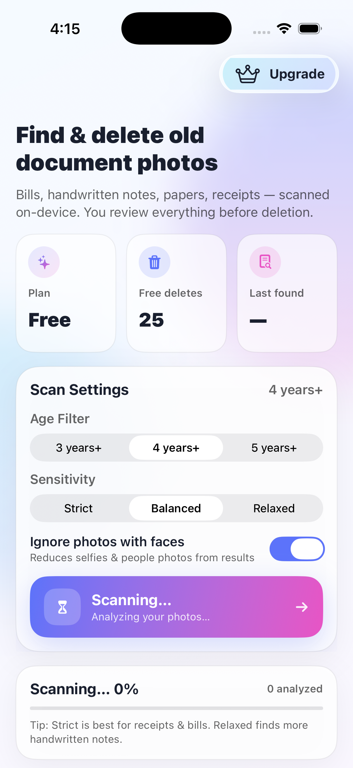 DocSweep screenshot 6