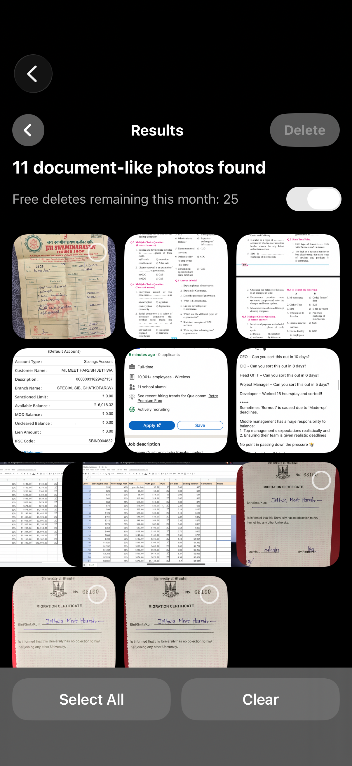 DocSweep screenshot 7